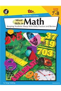 Mixed Skills in Math, Grades 7 - 8