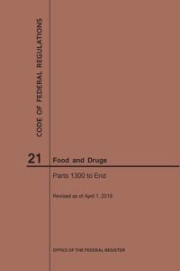 Code of Federal Regulations Title 21, Food and Drugs, Parts 1300-End, 2019