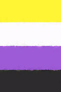 Nonbinary Pride Flag Sketchbook