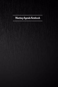 Meeting Agenda Notebook