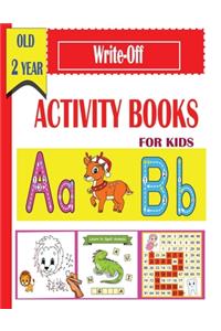 wipe off ACTIVITY BOOKS for kids old 2 year
