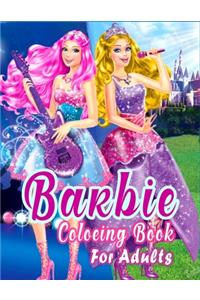 Barbie Coloring Book For Adults