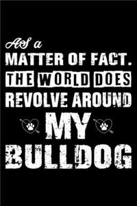 The World Does Revolve Around My Bulldog