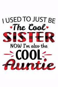 I used to just be The Cool Sister Now I'm also the Cool Aunti