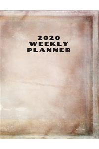 2020 Weekly planner