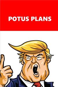 2020 Weekly Planner Trump POTUS Plans Red White 134 Pages