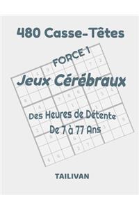 480 Casse-Têtes Jeux Cérébraux Force 1