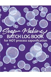 Soap Making Batch Log Book For Hot Process Saponification