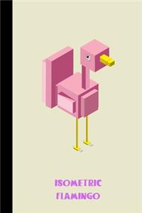 Isometric Flamingo