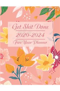 Get Shit Done 2020-2024 Five Year Planner