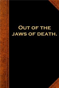 2020 Weekly Planner Shakespeare Quote Jaws Of Death 134 Pages