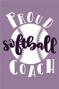 Proud Softball Coach