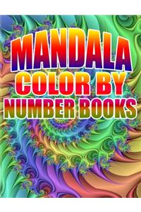 Mandala Color by Number Books