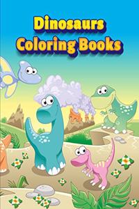 Dinosaurs Coloring Books