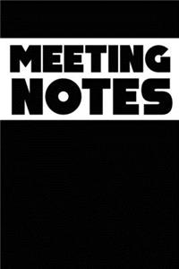 Meeting Notes