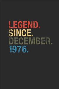 Legend Since December 1976