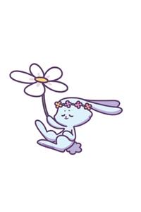 Hippie Rabbit Notebook