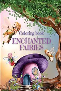 Enchanted Fairies Coloring Book