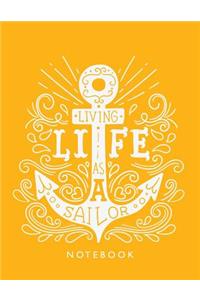 living life as a sailor notebook