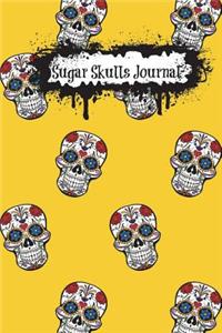 Sugar Skulls Journal (Yellow)