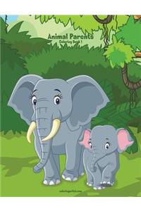 Animal Parents Coloring Book 1