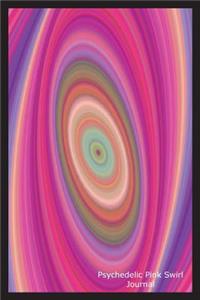 Psychedelic Pink Swirl Journal