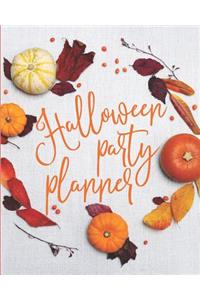Halloween Party Planner