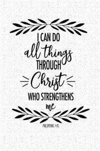 I Can Do All Things Through Christ