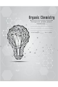 Organic Chemistry Hexagonal Graph Paper Notebook