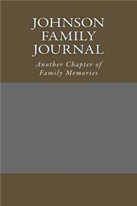Johnson Family Journal