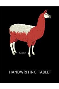 Llama Handwriting Tablet