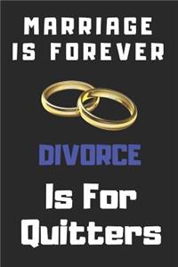 Marriage Is Forever