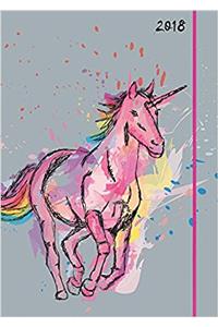 Fashion Diary Unicorn 2018 A5 D (Diary A5)