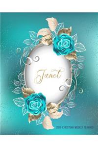 Janet, 2019 Christian Weekly Planner
