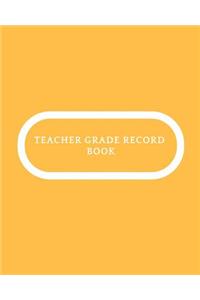 Teacher Grade Record Book