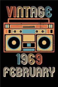 Vintage 1969 February