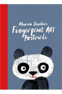 Fingerprint Art Postcards