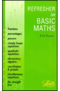Refresher in Basic Mathematics