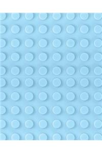 Light Blue Blocks Sketchbook