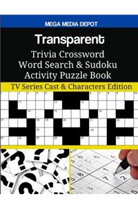 Transparent Trivia Crossword Word Search & Sudoku Activity Puzzle Book