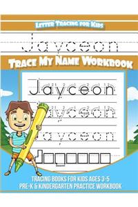 Jayceon Letter Tracing for Kids Trace my Name Workbook