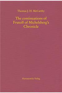 Continuations of Frutolf of Michelsberg's Chronicle