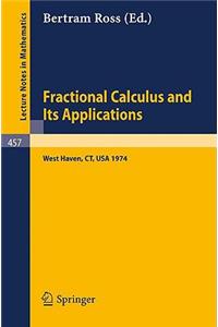 Fractional Calculus and Its Applications