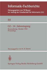 GI -- 14. Jahrestagung