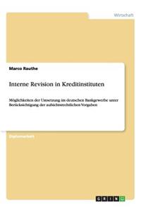 Interne Revision in Kreditinstituten