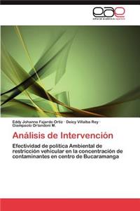 Analisis de Intervencion