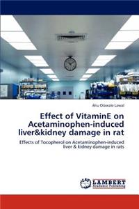 Effect of Vitamine on Acetaminophen-Induced Liver&kidney Damage in Rat