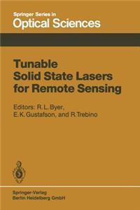 Tunable Solid State Lasers for Remote Sensing