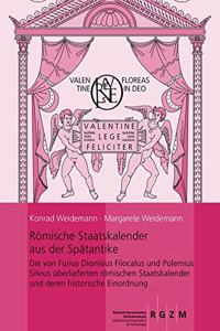 Romische Staatskalender Aus Der Spatantike