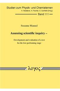 Assessing Scientific Inquiry